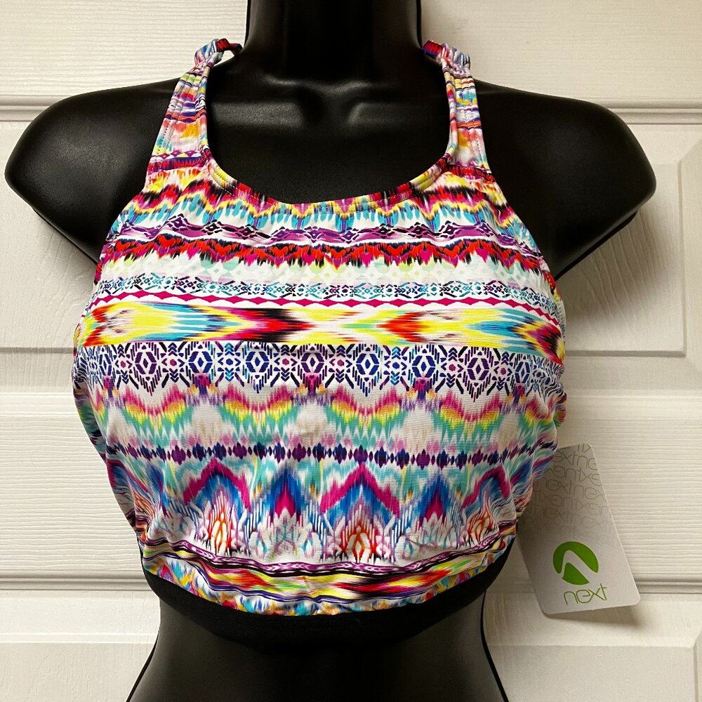 NEXT High Neck Swim Bikini Top Next Stability X-Large Brand New with Tags